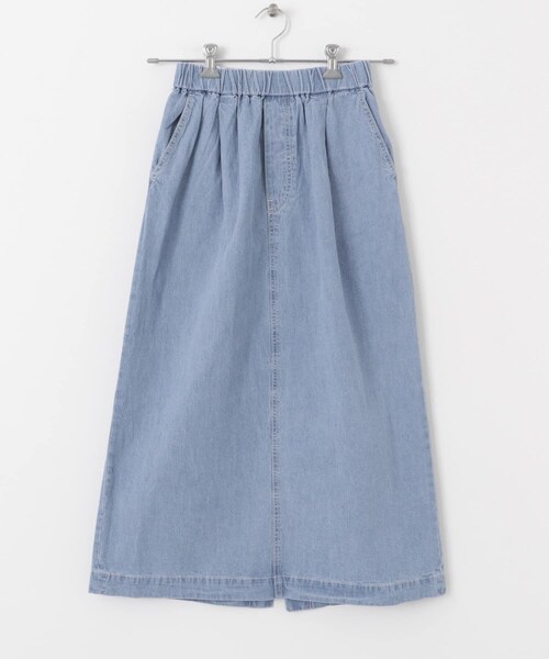 URBAN RESEARCH DOORS（アーバンリサーチドアーズ）の「FORK&SPOON　綿麻デニムスカート（デニムスカート・レディース・USED/ONEWASH・1/2）」の13枚目の写真
