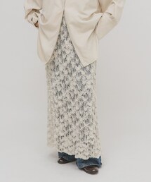 KBF | クロシェニットスカート(スカート)