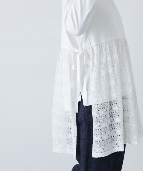 かぐれ(カグレ)の「Khadi&co. ECLIPSE(チュニック・レディース・WH・M)」の13枚目の写真