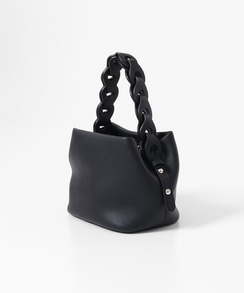 SENSE OF PLACE by URBAN RESEARCH（センスオブプレイスバイアーバンリサーチ）の「チェーンハンドルパフバッグ（ショルダーバッグ・レディース・BLACK/L.BLUE/IVORY・One）」の18枚目の写真