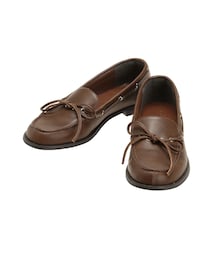 Ungrid | フェイクレザーデッキシューズ(ローファー)