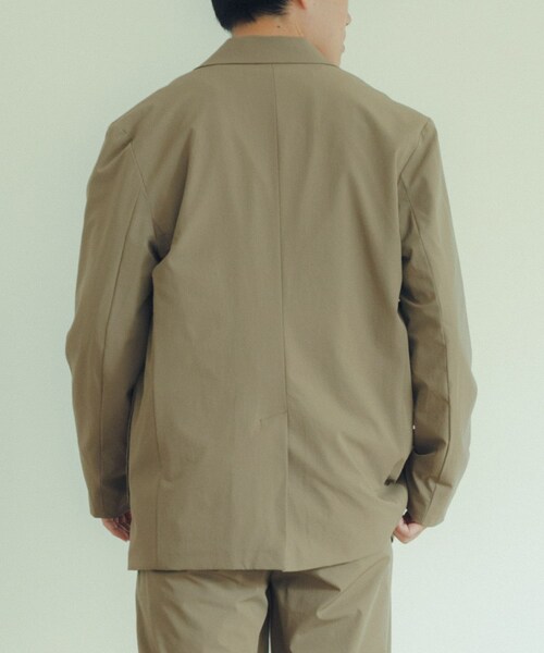 ITEMS URBANRESEARCH（アイテムズ アーバンリサーチ）の「ストレッチナイロン テーラードジャケット（テーラードジャケット・メンズ・KHK/BLK/NVY・M/L）」の18枚目の写真