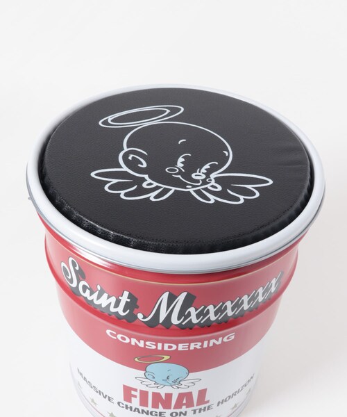 URBAN RESEARCH（アーバンリサーチ）の「SAINT M××××××　BAPE CAN STOOL（その他雑貨・メンズ・WHITE RED・Free）」の7枚目の写真