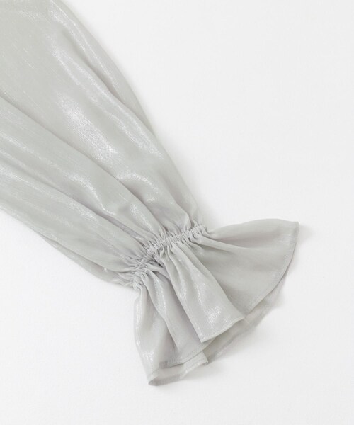 SENSE OF PLACE by URBAN RESEARCH(センスオブプレイスバイアーバンリサーチ)の「ハクプリントブラウス(シャツ/ブラウス・レディース・L.BLUE/BEIGE/GRAY・one)」の14枚目の写真