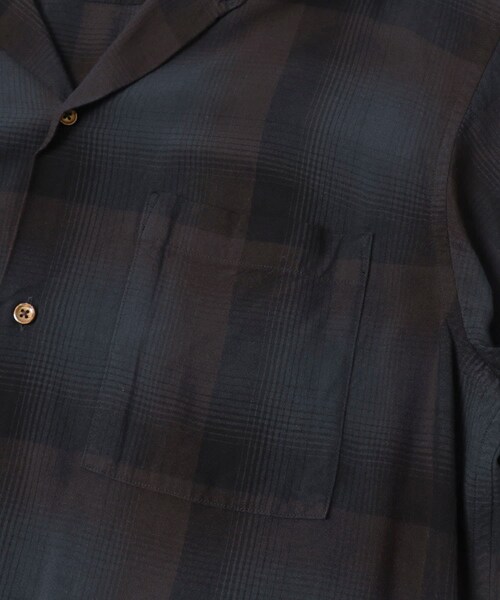 URBAN RESEARCH（アーバンリサーチ）の「new basic　BISHU RAYON CHECK SHIRTS（シャツ/ブラウス・メンズ・PINK/NAVY・M/L/XL）」の8枚目の写真