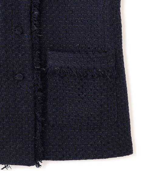 ROPE'(ロペ)の「ミックスツイードジレベスト/26SS(ベスト・レディース・ブラック系/オフホワイト/ネイビー・F)」の15枚目の写真