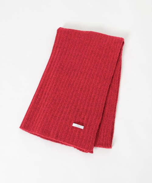 ITEMS URBANRESEARCH（アイテムズ アーバンリサーチ）の「リブニットビッグストール（ストール/ショール・レディース・MOC/RED/GREGE・-）」の14枚目の写真
