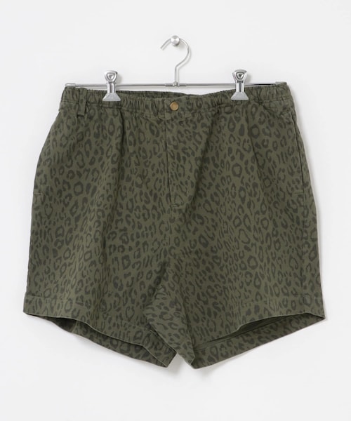 THE GOODLAND MARKET（ザグッドランドマーケット）の「WAX　LEOPARD SHORTS（その他パンツ・メンズ・BROWN/KHAKI・M/L）」の2枚目の写真