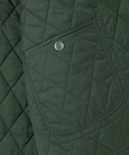 ROPE'（ロペ）の「【SPORTY & RICH（スポーティアンドリッチ】The Carlyle Script Nylon Quilted Jacket（ナイロンジャケット・レディース・グリーン・F）」の10枚目の写真