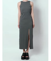 EMODA | スリットリブカットワンピース(ワンピース)