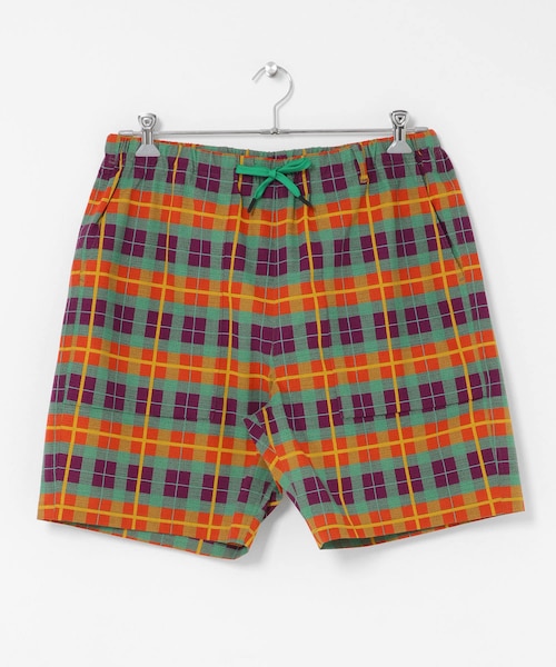 EKAL(エカル)の「White Mountaineering MADRAS CHECK SHORT PANTS(その他パンツ・メンズ・BLACK/ORANGE/PINK・2/3)」の3枚目の写真