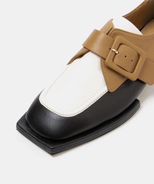URBAN RESEARCH（アーバンリサーチ）の「Reike Nen　square strap loafer（その他シューズ・レディース・WHT/CAMEL・36/37/38）」の7枚目の写真