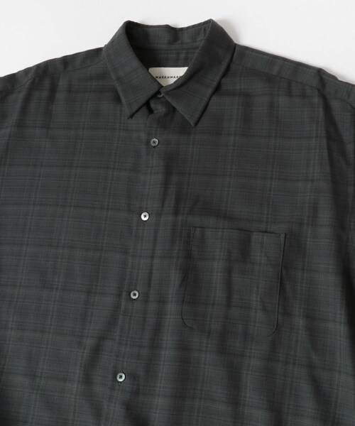 URBAN RESEARCH（アーバンリサーチ）の「MARKAWARE　COMFORT FIT SHIRTS（シャツ/ブラウス・メンズ・CHA CHK/GREIGE CHK・2/3）」の12枚目の写真