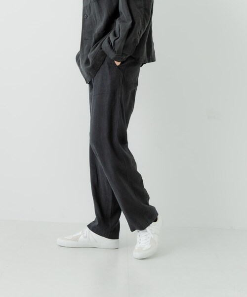 URBAN RESEARCH（アーバンリサーチ）の「『別注』LE VETEMENT ATLANTIQUE×UR　ワークパンツ（その他パンツ・メンズ・BLACK/CHARCOAL・M/L）」の6枚目の写真