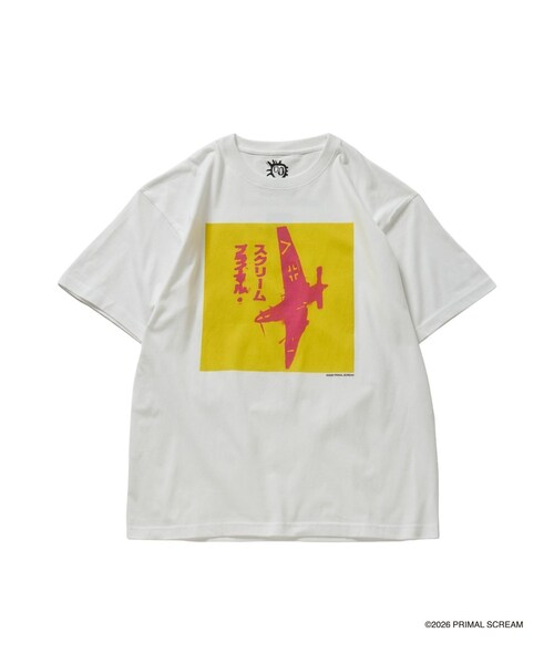 bonjour records(ボンジュールレコーズ)の「Primal Scream/プライマル・スクリーム for bonjour records Official T-shirt(Tシャツ/カットソー・レディース・ホワイト/ホワイト系・L/M/XL)」の18枚目の写真