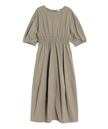 ELENDEEK | SMOCKING COCCON OP(ワンピース)