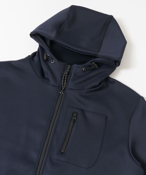 ITEMS URBANRESEARCH（アイテムズ アーバンリサーチ）の「調温機能ストレッチダンボールパーカー（パーカー・メンズ・BLK/GRY/NVY・M/L）」の10枚目の写真