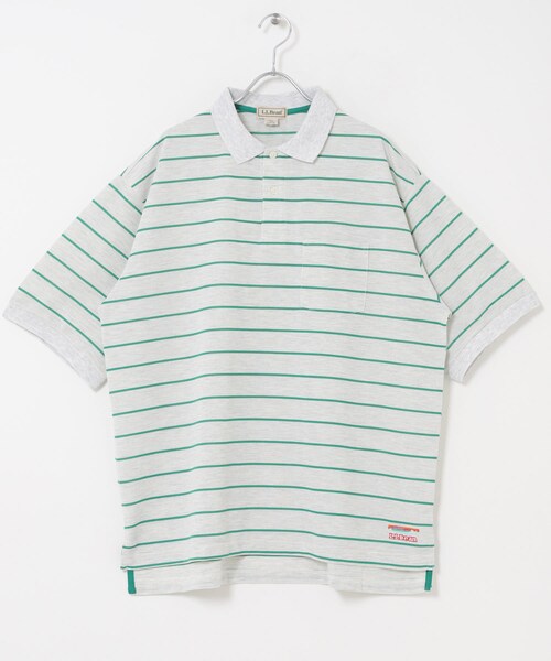 URBAN RESEARCH DOORS(アーバンリサーチドアーズ)の「L.L.Bean JAPAN EDITION TROY SHORT-SLEEVE POLO(ポロシャツ・メンズ・BIRCH/GRN/T.GRY/BG/RED/PLUM/BRW/SAX/NVY/GRN・M/L/XL)」の12枚目の写真