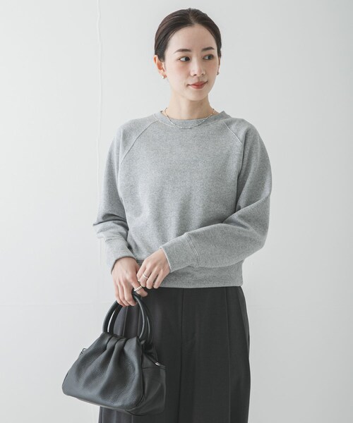 URBAN RESEARCH(アーバンリサーチ)の「ラメ裏毛スウェット(スウェット・レディース・IVORY/LT GRAY・Free)」の16枚目の写真