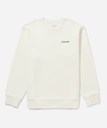 Saturdays NYC | Bowery Script Embroidered Crew(スウェット)