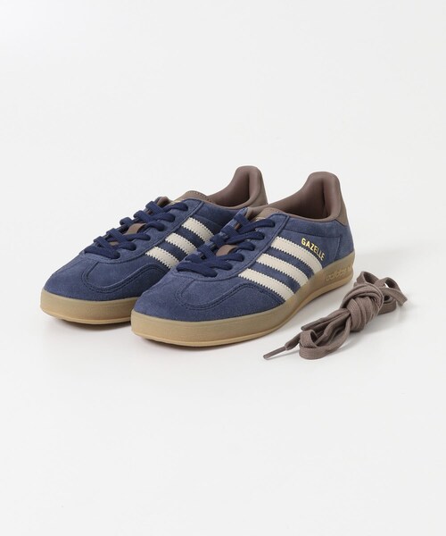 URBAN RESEARCH DOORS（アーバンリサーチドアーズ）の「adidas　EXCLUSIVE GAZELLE INDOOR（スニーカー・メンズ・BROWN/INDIGO・22.5/23/23.5/24/24.5/25）」の22枚目の写真