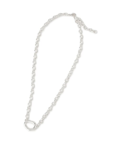 VIS(ビス)の「リングトップチェーンネックレス(ネックレス・レディース・ゴールド/シルバー・F)」の12枚目の写真