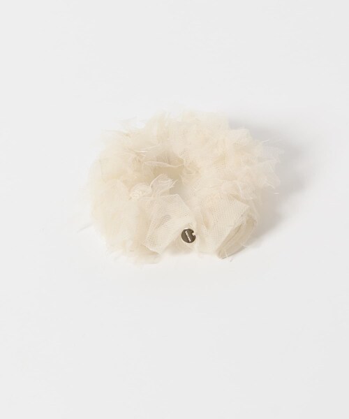 URBAN RESEARCH ROSSO（アーバンリサーチロッソ）の「TRESSE　TULLE CHOUCHOU（ヘアゴム・レディース・BLACK/OFF・one）」の3枚目の写真