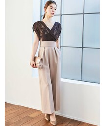 LAGUNAMOON | LADYオパールカシュクールパンツドレス(パンツドレス)