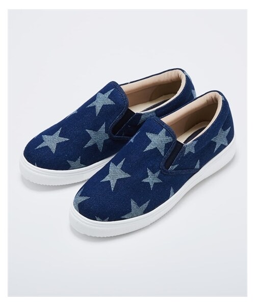 nissen（ニッセン）の「【ゆったり幅広】軽量スリッポンスニーカー（低反発中敷）（ワイズ４Ｅ）（スニーカー・メンズ・黒スウェット/グレースウェット/ネイビーデニム(スター柄)/ツイード/ピンクベージュ(刺しゅう)/レオパード(チュール)/ブラックレース/ホワイトレース/ベージュレース/ネイビーデニム(ペイズリー柄)/インディゴ/サックス/黒(タイダイ柄)/黒(コーデュロイ)/チャコールグレー(コーデュロイ)/ブラウン(チェック柄)/テラコッタ(チェック柄)/グリーン(型押し)/ブルーデニム(刺しゅう)/ラメシルバーパイソン(型押し)/グレーツイード/カーキ(コーデュロイ)/グレージュ(型押し)/パープル(ツイード調)・M=23.0~23.5cm/4E/L=24.0~24.5cm/4E/LL=25.0~25.5cm/4E/3L=26.0~26.5cm/4E）」の18枚目の写真