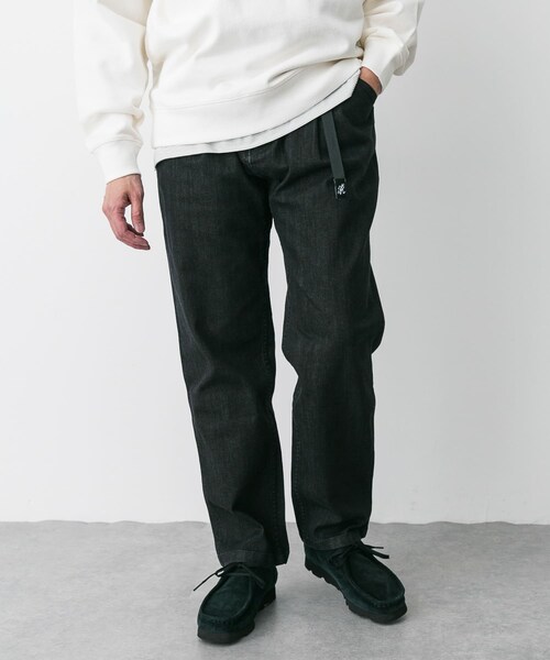 URBAN RESEARCH DOORS(アーバンリサーチドアーズ)の「『別注』Gramicci Mountain Tuck Pants(デニムパンツ・メンズ・BLACK/MediumUsed/Dark Used/O.W.・S/M/L/XL)」の8枚目の写真