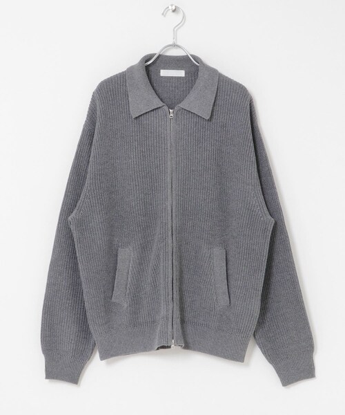 SENSE OF PLACE by URBAN RESEARCH（センスオブプレイスバイアーバンリサーチ）の「ダブルジップニットカーディガン（ニット/セーター・メンズ・GRAY/D.BLUE/RED・M/L）」の9枚目の写真