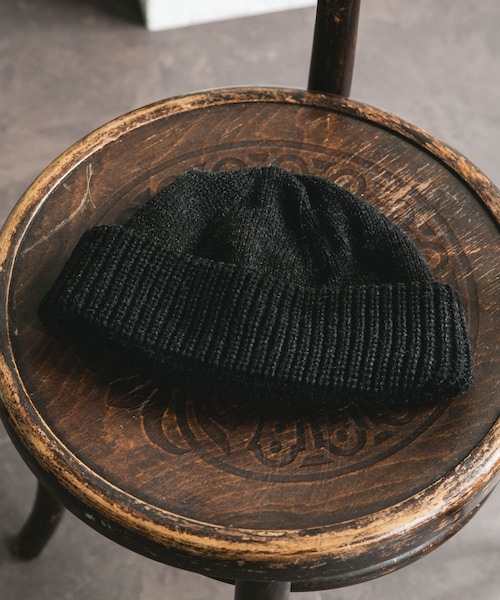 URBAN RESEARCH DOORS(アーバンリサーチドアーズ)の「BIG WOOLMIX KNIT CAP(ニットキャップ/ビーニー・メンズ・BLACK/杢GRAY/BROWN・-)」の1枚目の写真