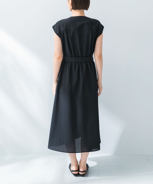 URBAN RESEARCH ROSSO（アーバンリサーチロッソ）の「『UR TECH DRYLUXE』ポケットデザインワンピース（ワンピース・レディース・MOCHA/NAVY/YELLOW/CHARCOAL・Free）」の21枚目の写真