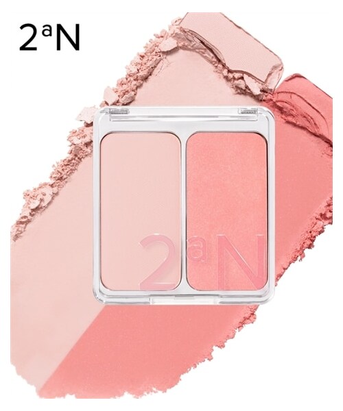 nissen（ニッセン）の「【2aN(トゥーエーエヌ)】 デュアルチーク(Dual cheek)（ファンデーション・メンズ・05 MOOD IN CHEEK/06 PINK PETAL/10 LOVE POTION/02 LOVE ROSY/11 JUICY PEACH/13 BERRY CUPID/15 MANGO BERRY/09 HEART BALLOOON・Y）」の9枚目の写真