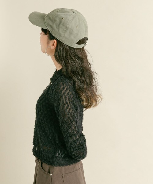KBF(ケイビーエフ)の「フロントZIPフェザーロングTEE(Tシャツ/カットソー・レディース・BLACK/OFF・one)」の19枚目の写真