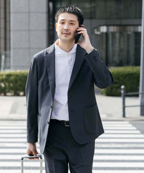 URBAN RESEARCH DOORS（アーバンリサーチドアーズ）の「『イージーケア』LIFE STYLE TAILOR　4WAYストレッチコンフォータブルジャケット（その他アウター・メンズ・KHAKI/NAVY/GRAY・S/M/L/XL）」の16枚目の写真