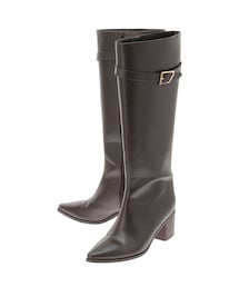 MERCURYDUO | ベルテッドロングブーツ(ブーツ)