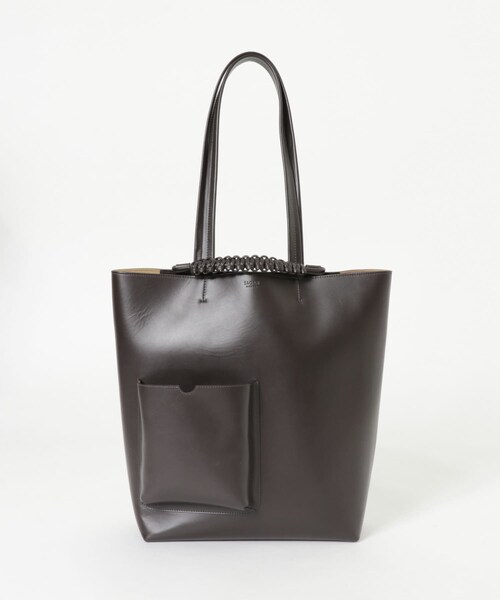 URBAN RESEARCH(アーバンリサーチ)の「SAGAN VIENNA PAZAR BOOK TOTE(トートバッグ・レディース・O Green/Black/Espresso・-)」の11枚目の写真