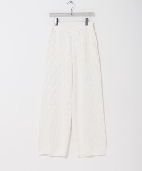 PURLAM　WASHI M-G AZE WD ST PANTS