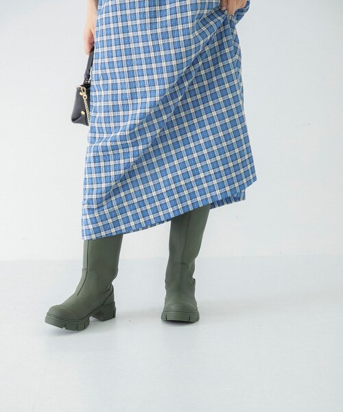 URBAN RESEARCH（アーバンリサーチ）の「GANNI　Recycled Rubber（ブーツ・レディース・Kalamata/Black・36/37/38）」の14枚目の写真