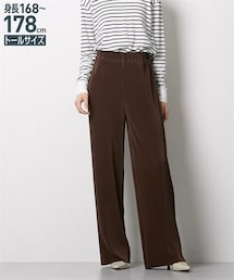 slattgir | 高身長　カットオフワイドパンツ　丈長め・トールサイズ(その他パンツ)