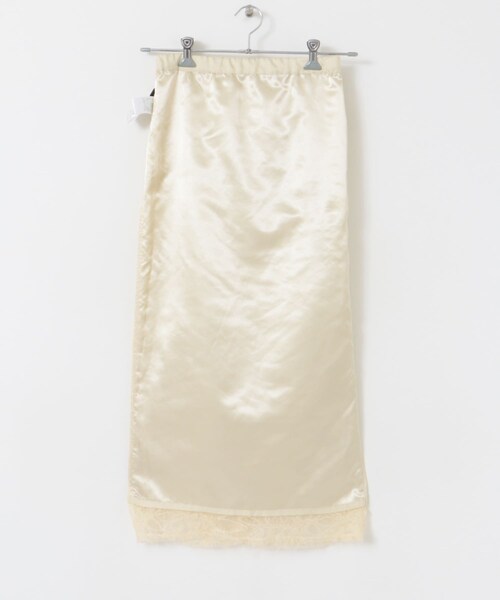 URBAN RESEARCH ROSSO（アーバンリサーチロッソ）の「フラワーチュールシャギースカート（スカート・レディース・IVORY/BLACK・FREE）」の10枚目の写真