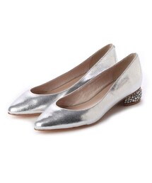 carino（カリーノ）の「モード エ ジャコモ カリーノ MODE ET JACOMO carino 【高機能】ラインストーン付ローヒールパンプス （パンプス）」