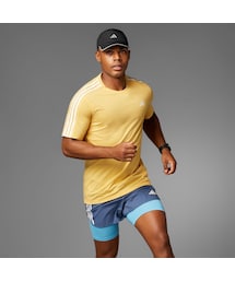 adidas | オウン ザ ラン スリーストライプス 半袖Tシャツ(トップス)