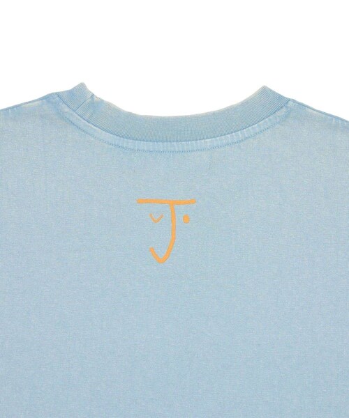 bonjour records（ボンジュールレコーズ）の「Jolene/ジョリーン house tee（Tシャツ/カットソー・レディース・ホワイト/ベージュ/サックス・L/M/XL）」の16枚目の写真