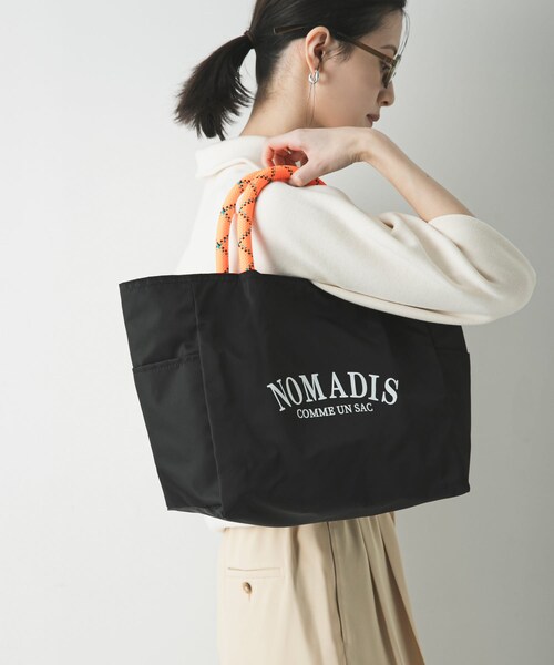 URBAN RESEARCH（アーバンリサーチ）の「『一部別注カラー』NOMADIS　SAC2 W/16（トートバッグ・レディース・別注BEIGE/BLACK・-）」の4枚目の写真