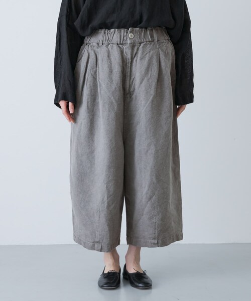 かぐれ（カグレ）の「MITTAN　起毛大麻ワイドパンツ（その他パンツ・レディース・薄炭・2）」の11枚目の写真