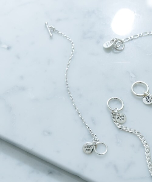 URBAN RESEARCH(アーバンリサーチ)の「XOLO SolidAnchor Link Bracelet(ブレスレット・メンズ・Silver・19)」の2枚目の写真