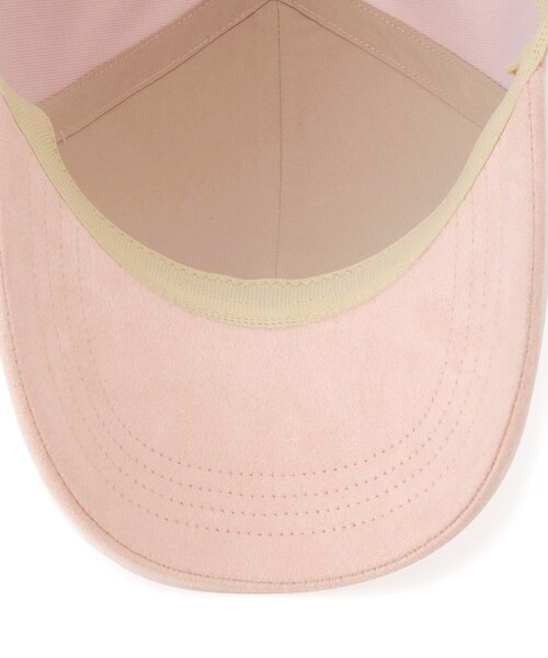 VIS（ビス）の「スエードロゴキャップ/追加（キャップ・レディース・チャコール/ブラウン/ピンク系・F）」の13枚目の写真