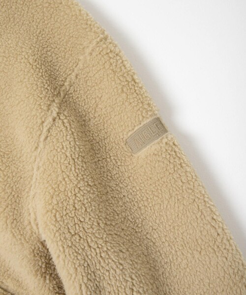 THE GOODLAND MARKET（ザグッドランドマーケット）の「AIGLE　ジップアップ シェルパフリース（ブルゾン・レディース・NOIR/OSIER・S/L）」の19枚目の写真